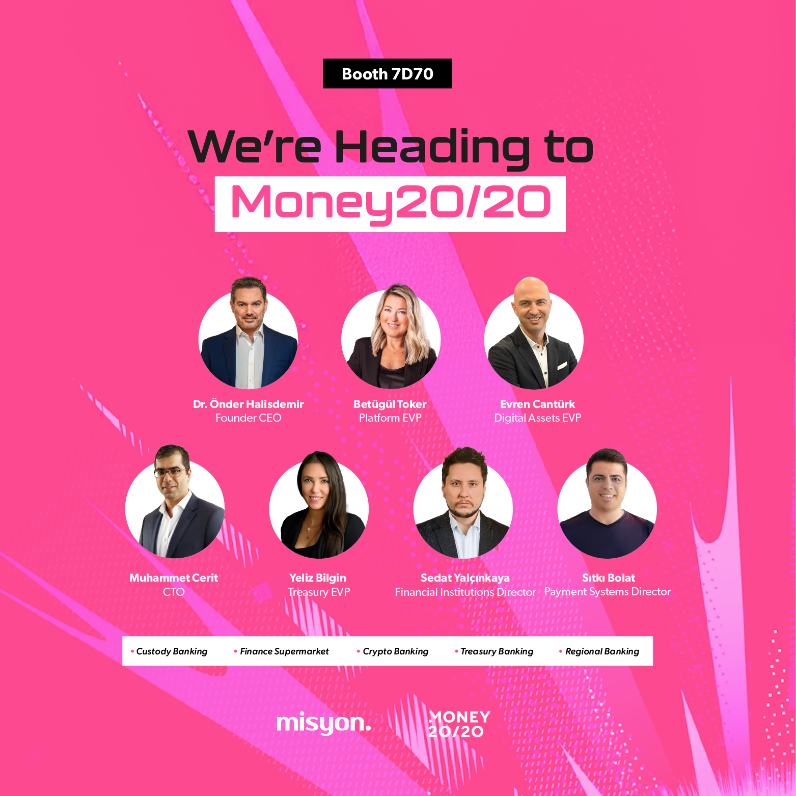 We're Heading to Money20/20! Find Us Under the Orange Umbrella! Booth 7D70